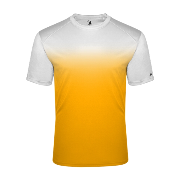 Youth tee with sublimated front and back body, sport paneled shoulder... from ASI 37461 Augusta Sportswear