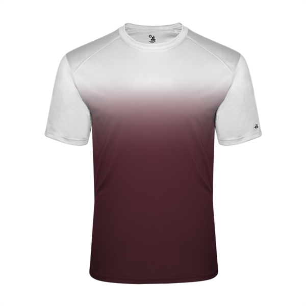 Youth tee with sublimated front and back body, sport paneled shoulder... from ASI 37461 Augusta Sportswear