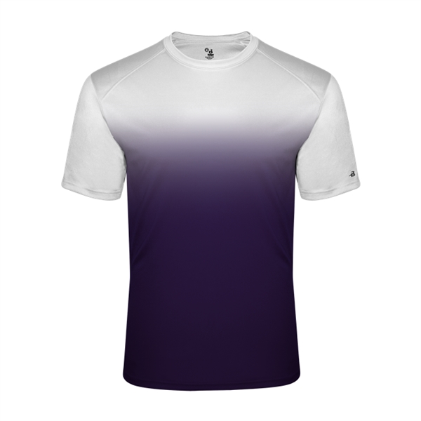 Youth tee with sublimated front and back body, sport paneled shoulder... from ASI 37461 Augusta Sportswear