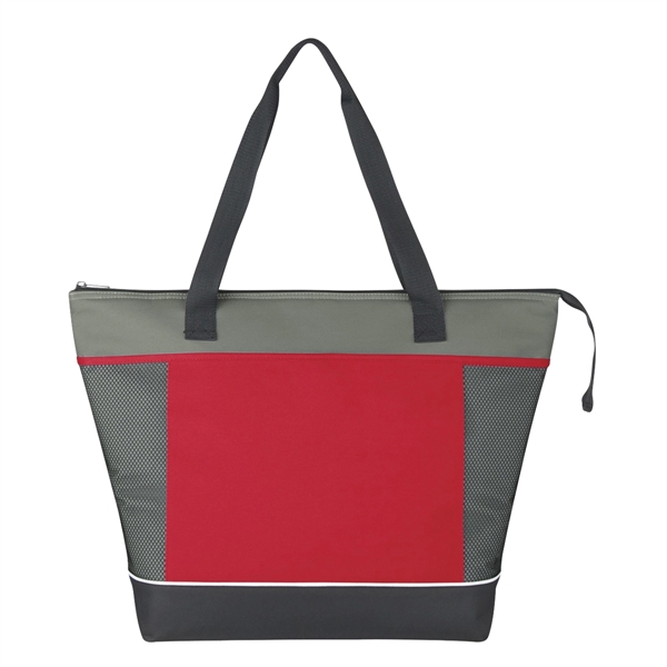 Mega Shopping Kooler Tote Bag. Made Of 600D Polyester.  PEVA... from ASI 61125 Hit Promotional Products / Hit®