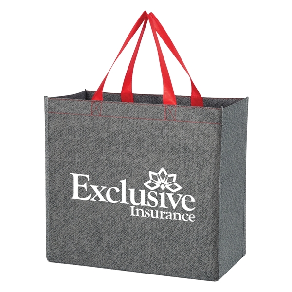 Tote bag made of 80 gram nonwoven, coated, water resistant polypropylene... from ASI 61125 Hit Promotional Products / Hit®