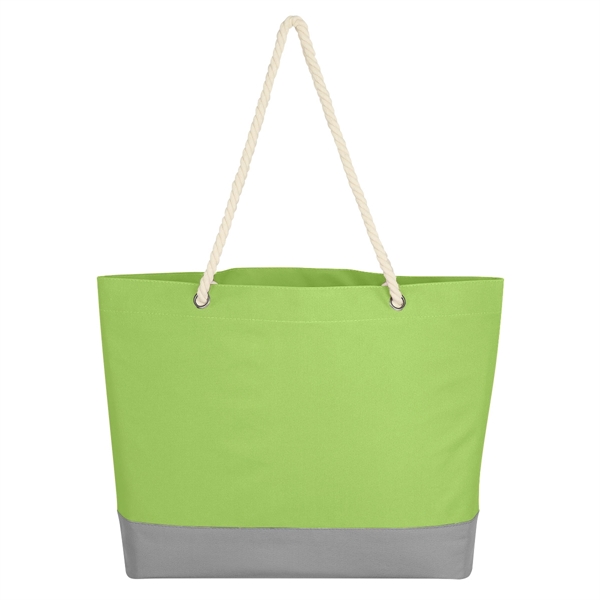 Polyester tote bag with rope handles... from ASI 61125 Hit Promotional Products / Hit®