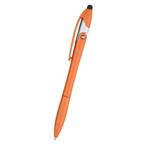 Twist action pen with stylus that can be used as a... from ASI 61125 Hit Promotional Products / Hit®