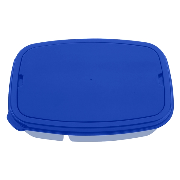 2-section lunch container.... from ASI 61125 Hit Promotional Products / Hit®