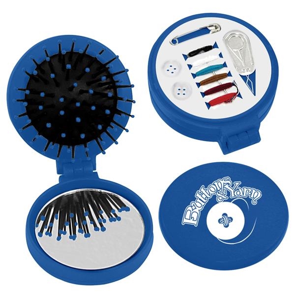3 in 1 sewing kit, high impact plastic with shatter resistant,... from ASI 61125 Hit Promotional Products