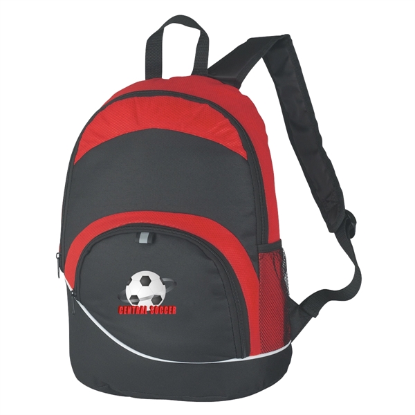 Backpack made of 600 denier polyester and dobby non-woven.... from ASI 61125 Hit Promotional Products / Hit®