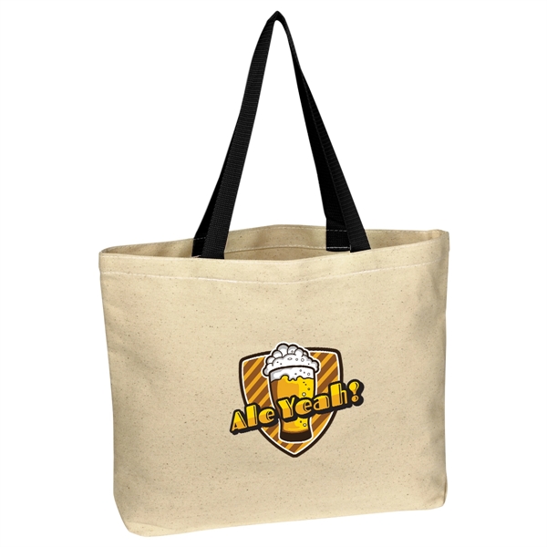 Natural Cotton Canvas Tote Bag.  8 oz. Canvas.  20"... from ASI 61125 Hit Promotional Products / Hit®