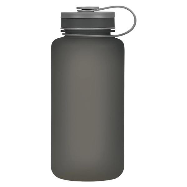 32 oz. sports bottle with rubberized finished and self-attached screw-on, spill... from ASI 61125 Hit Promotional Products / Hit®