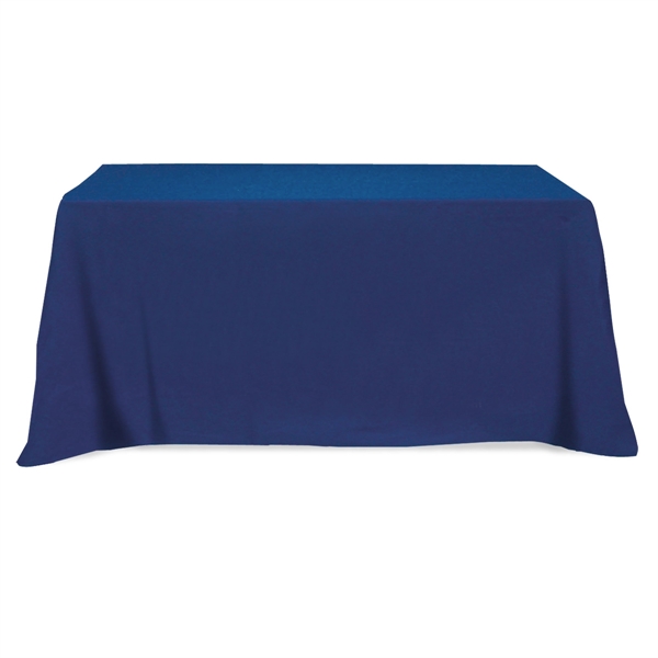 4-sied flat table cover for 6' tables with rolled hem and... from ASI 61125 Hit Promotional Products / Hit®