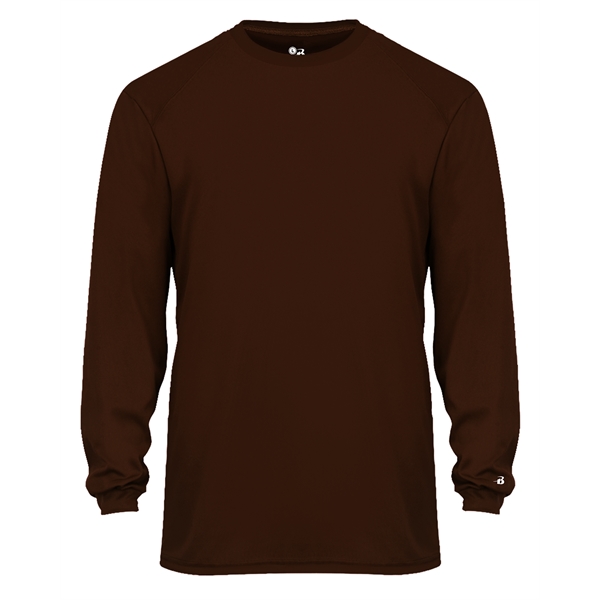 Long sleeve t-shirt with paneled shoulder for maximum movement, double-needle hem,... from ASI 37461 Augusta Sportswear
