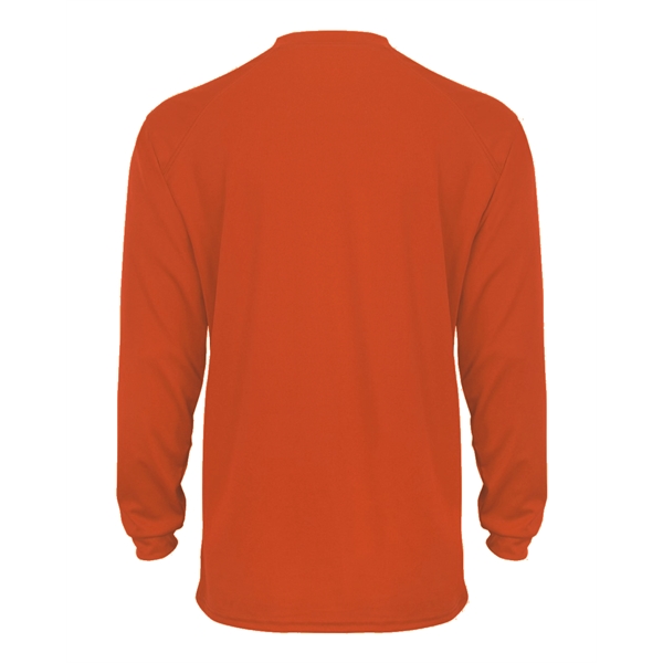 Long sleeve t-shirt with paneled shoulder for maximum movement, double-needle hem,... from ASI 37461 Augusta Sportswear