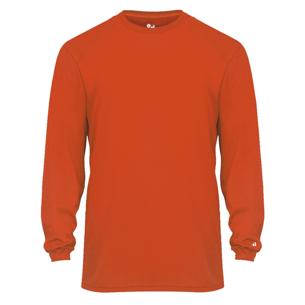 Long sleeve t-shirt with paneled shoulder for maximum movement, double-needle hem,... from ASI 37461 Augusta Sportswear