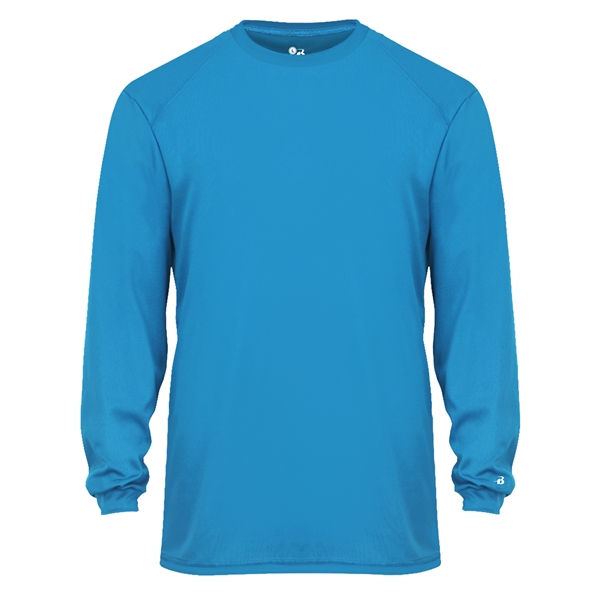 Long sleeve t-shirt with paneled shoulder for maximum movement, double-needle hem,... from ASI 37461 Augusta Sportswear