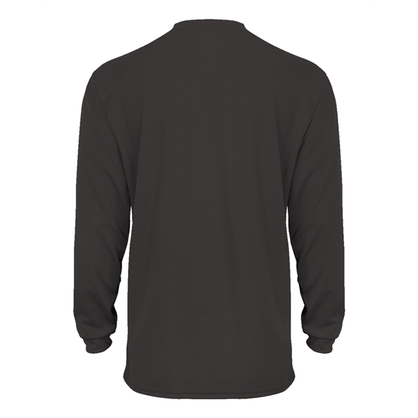 Long sleeve t-shirt with paneled shoulder for maximum movement, double-needle hem,... from ASI 37461 Augusta Sportswear