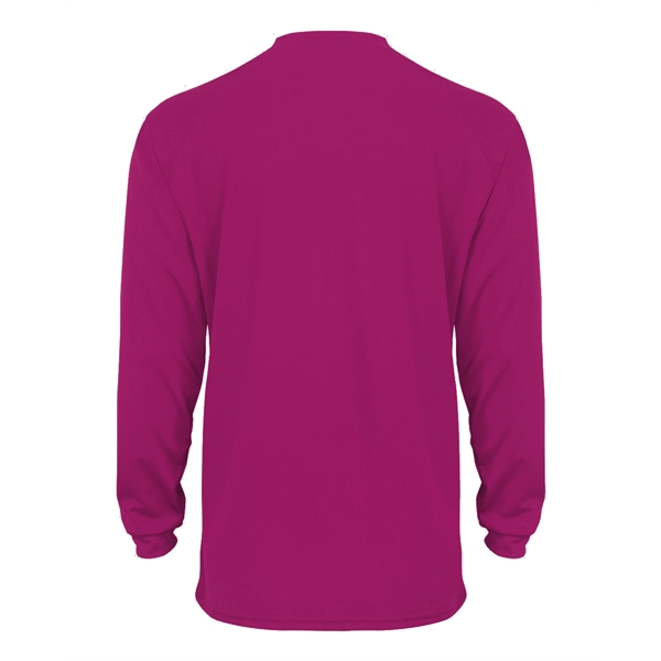 Long sleeve t-shirt with paneled shoulder for maximum movement, double-needle hem,... from ASI 37461 Augusta Sportswear