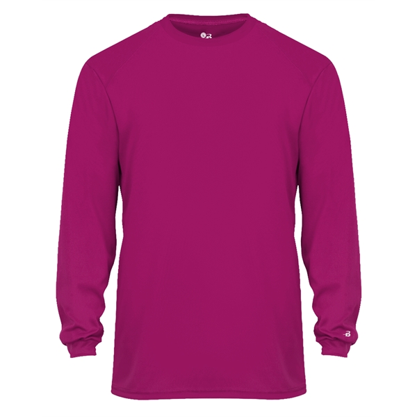 Long sleeve t-shirt with paneled shoulder for maximum movement, double-needle hem,... from ASI 37461 Augusta Sportswear