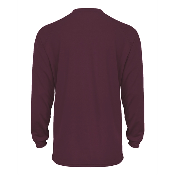 Long sleeve t-shirt with paneled shoulder for maximum movement, double-needle hem,... from ASI 37461 Augusta Sportswear