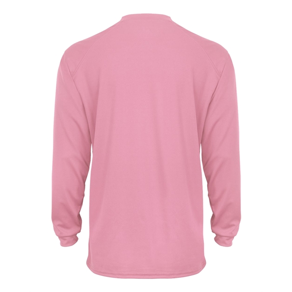Long sleeve t-shirt with paneled shoulder for maximum movement, double-needle hem,... from ASI 37461 Augusta Sportswear