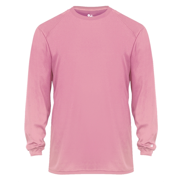 Long sleeve t-shirt with paneled shoulder for maximum movement, double-needle hem,... from ASI 37461 Augusta Sportswear