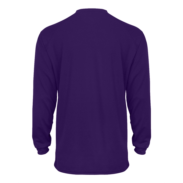 Long sleeve t-shirt with paneled shoulder for maximum movement, double-needle hem,... from ASI 37461 Augusta Sportswear