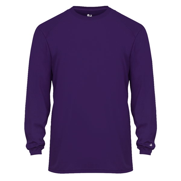 Long sleeve t-shirt with paneled shoulder for maximum movement, double-needle hem,... from ASI 37461 Augusta Sportswear