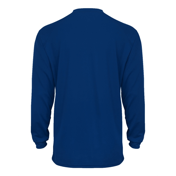 Long sleeve t-shirt with paneled shoulder for maximum movement, double-needle hem,... from ASI 37461 Augusta Sportswear