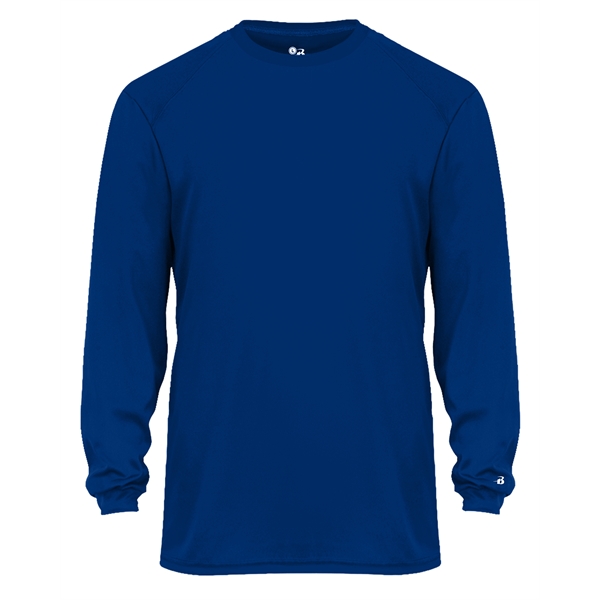Long sleeve t-shirt with paneled shoulder for maximum movement, double-needle hem,... from ASI 37461 Augusta Sportswear