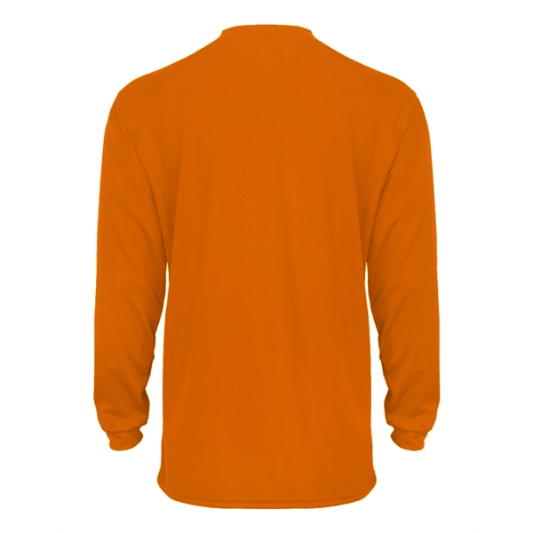Long sleeve t-shirt with paneled shoulder for maximum movement, double-needle hem,... from ASI 37461 Augusta Sportswear