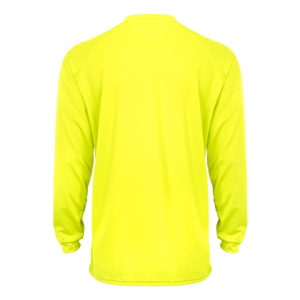 Long sleeve t-shirt with paneled shoulder for maximum movement, double-needle hem,... from ASI 37461 Augusta Sportswear