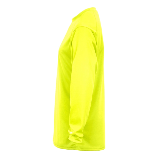 Long sleeve t-shirt with paneled shoulder for maximum movement, double-needle hem,... from ASI 37461 Augusta Sportswear