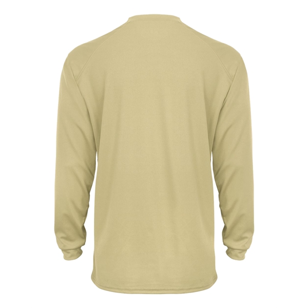 Long sleeve t-shirt with paneled shoulder for maximum movement, double-needle hem,... from ASI 37461 Augusta Sportswear