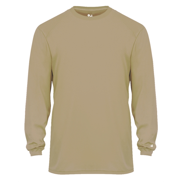 Long sleeve t-shirt with paneled shoulder for maximum movement, double-needle hem,... from ASI 37461 Augusta Sportswear