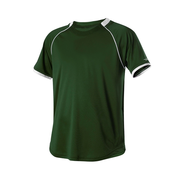 Youth baseball jersey crew neck.... from ASI 37461 Augusta Sportswear