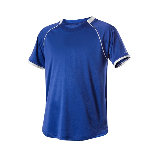 Youth baseball jersey crew neck.... from ASI 37461 Augusta Sportswear