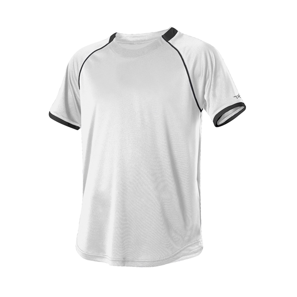 Youth baseball jersey crew neck.... from ASI 37461 Augusta Sportswear