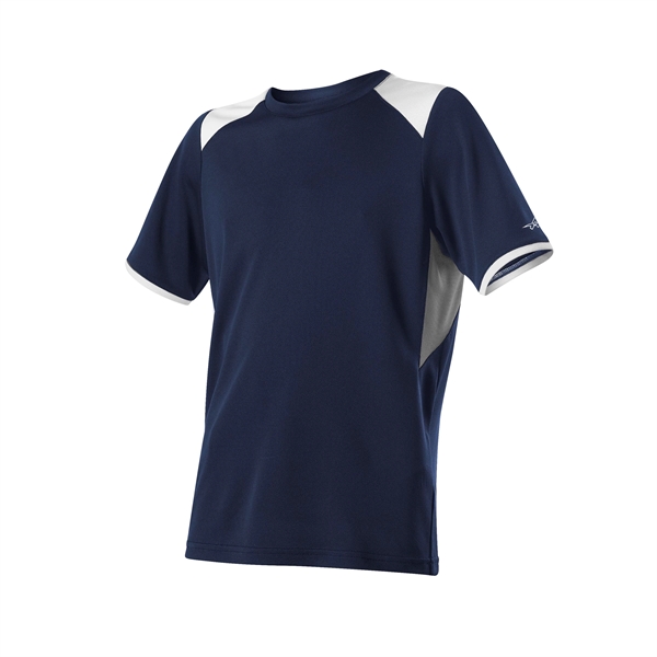 Adult baseball jersey crew neck.... from ASI 37461 Augusta Sportswear