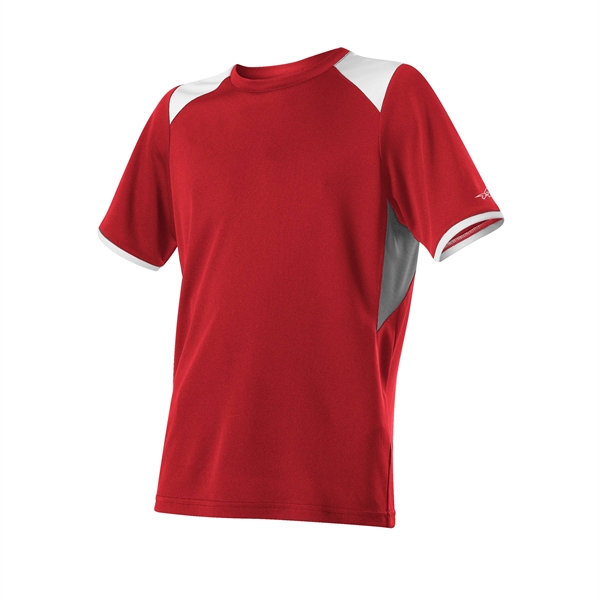 Adult baseball jersey crew neck.... from ASI 37461 Augusta Sportswear