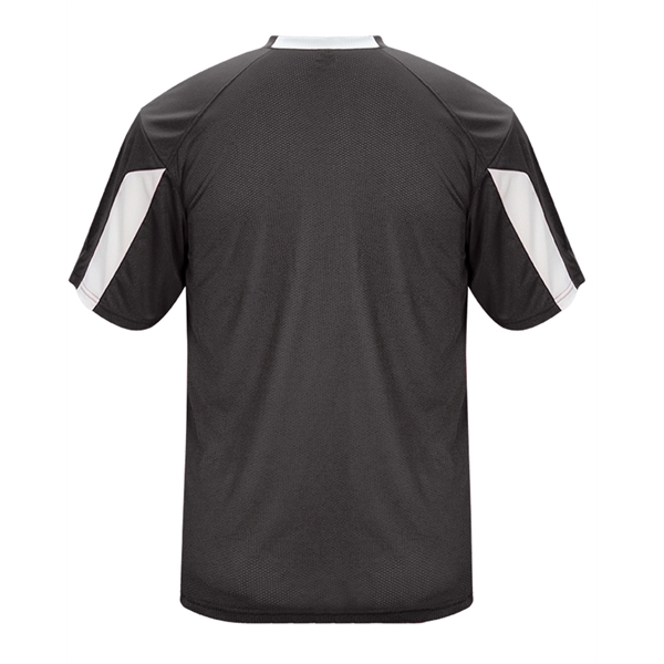 Youth striker tee with  paneled shoulder for maximum movement.... from ASI 37461 Augusta Sportswear