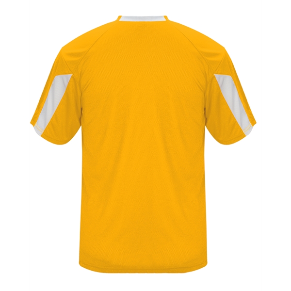 Youth striker tee with  paneled shoulder for maximum movement.... from ASI 37461 Augusta Sportswear