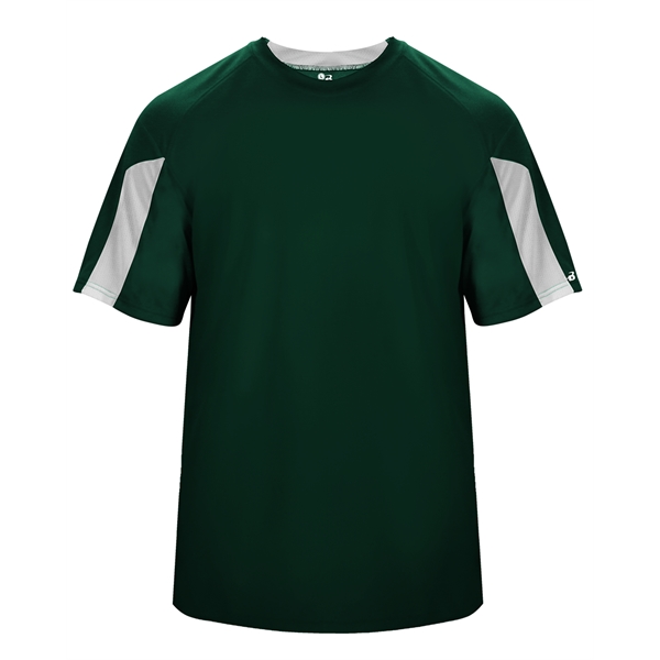 Youth striker tee with  paneled shoulder for maximum movement.... from ASI 37461 Augusta Sportswear