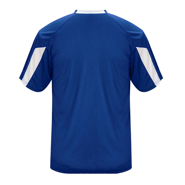 Youth striker tee with  paneled shoulder for maximum movement.... from ASI 37461 Augusta Sportswear