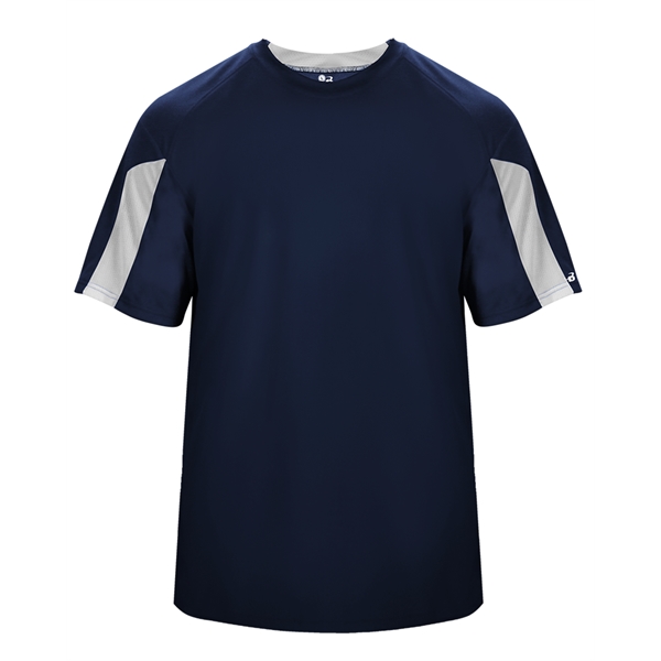 Youth striker tee with  paneled shoulder for maximum movement.... from ASI 37461 Augusta Sportswear