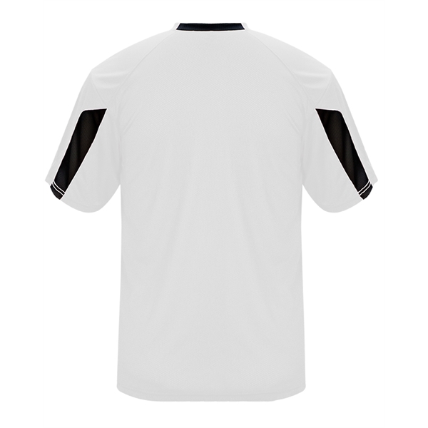 Youth striker tee with  paneled shoulder for maximum movement.... from ASI 37461 Augusta Sportswear