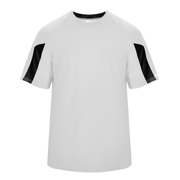 Youth striker tee with  paneled shoulder for maximum movement.... from ASI 37461 Augusta Sportswear