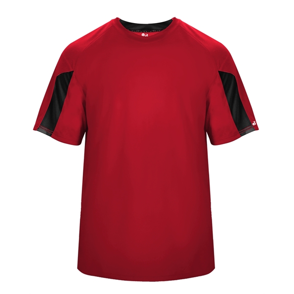 Youth striker tee with  paneled shoulder for maximum movement.... from ASI 37461 Augusta Sportswear