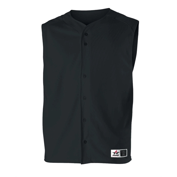 Solid color, six button front vest, light weight soft hand with... from ASI 37461 Augusta Sportswear