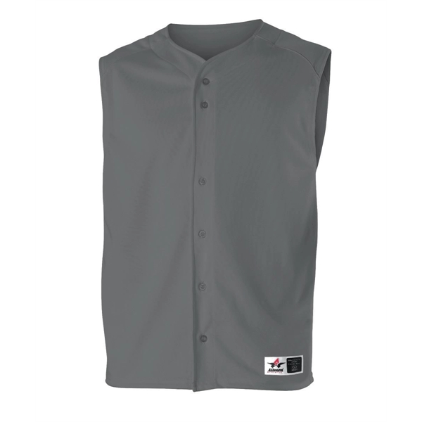 Solid color, six button front vest, light weight soft hand with... from ASI 37461 Augusta Sportswear