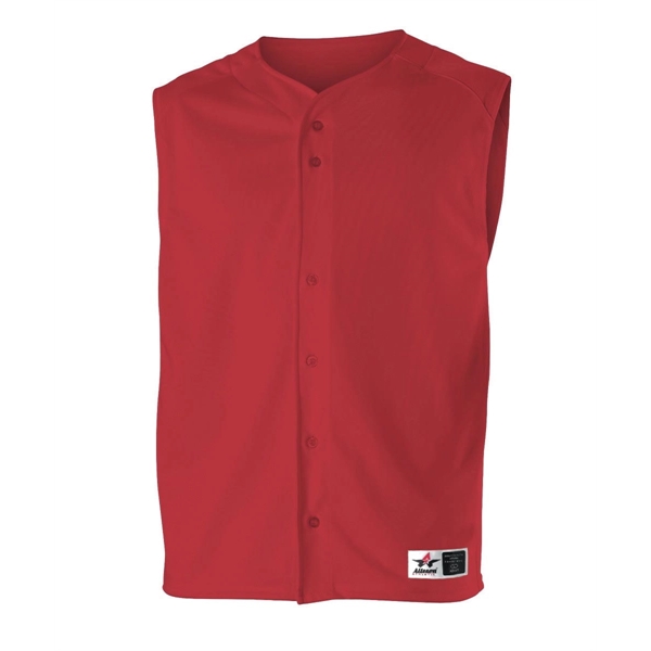 Solid color, six button front vest, light weight soft hand with... from ASI 37461 Augusta Sportswear