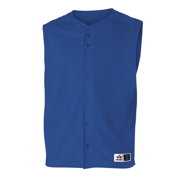 Solid color, six button front vest, light weight soft hand with... from ASI 37461 Augusta Sportswear