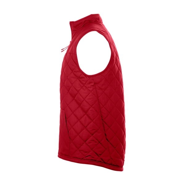 Women's quilted vest with wind and water resistant, self-fabric collar with... from ASI 37461 Augusta Sportswear